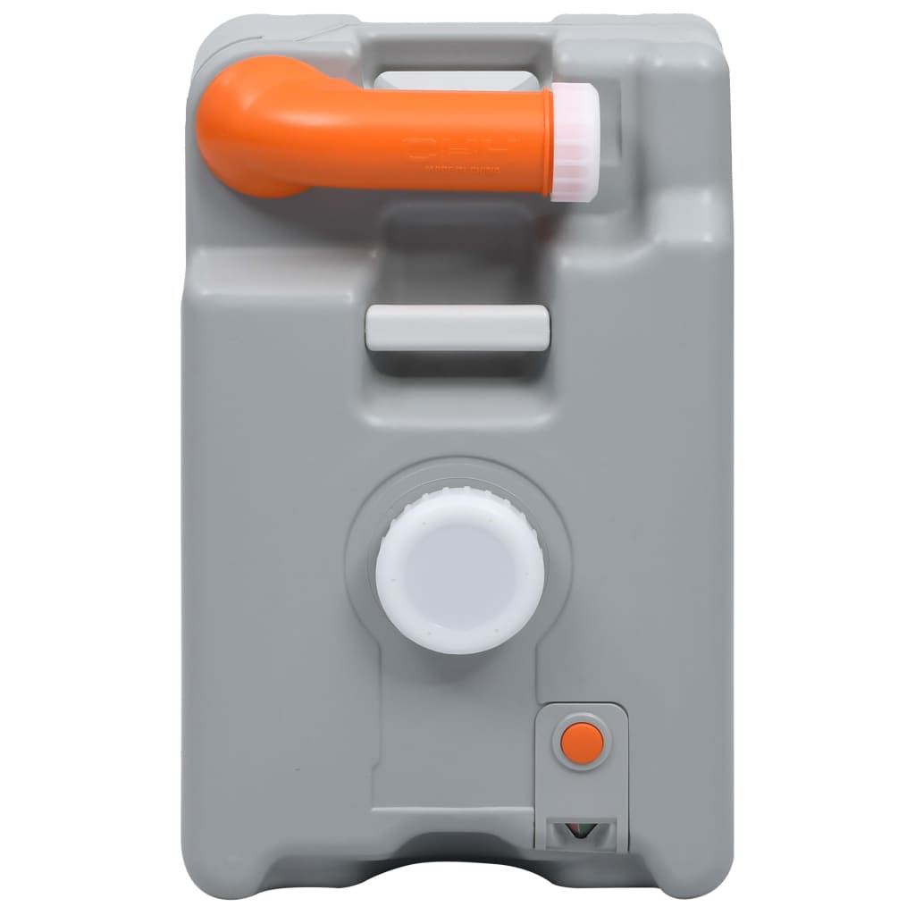 Watertank op wielen 25 L grijs