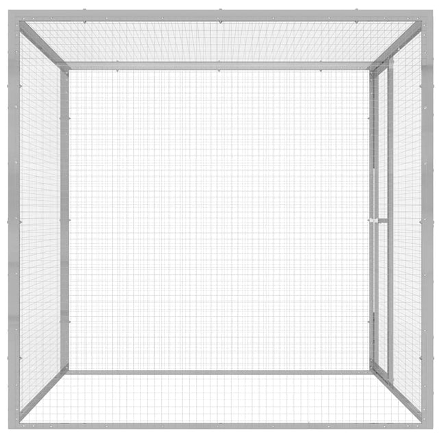 Kattenkooi 1,5X1,5X1,5 M Gegalvaniseerd Staal