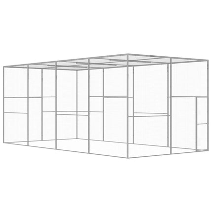 Kattenkooi 1,5X1,5X1,5 M Gegalvaniseerd Staal