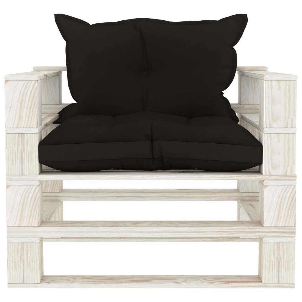 Tuinbank Met E Kussens Pallet Hout