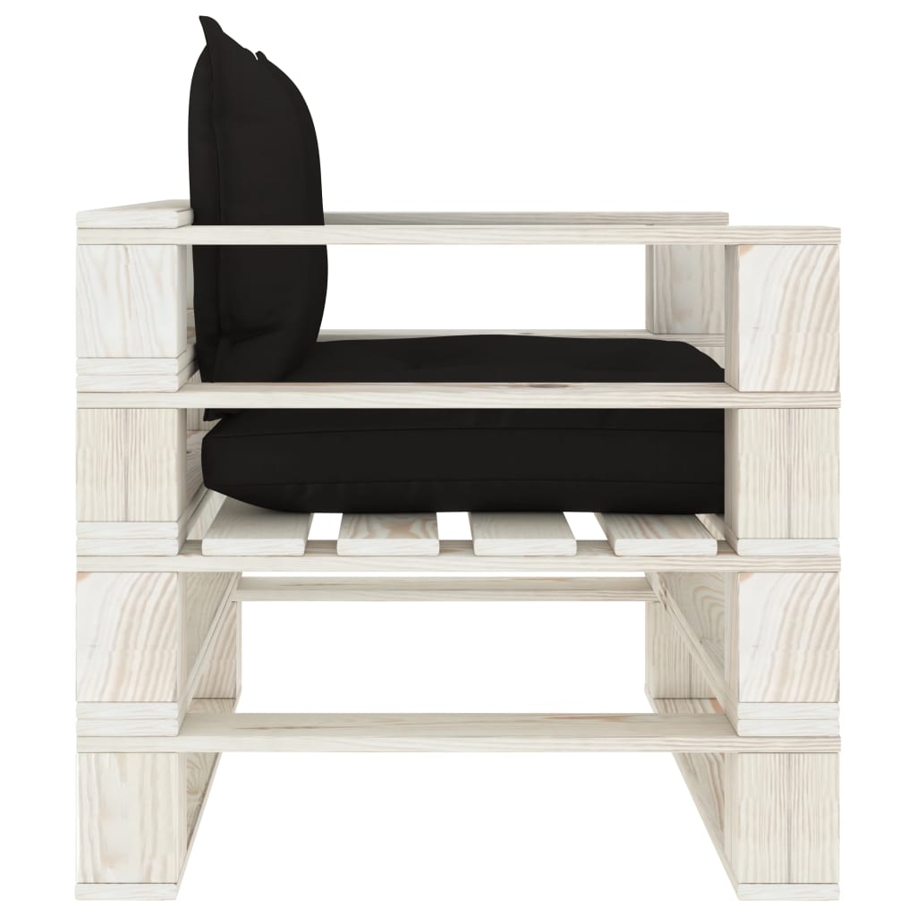 Tuinbank Met E Kussens Pallet Hout