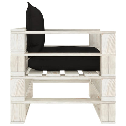Tuinbank Met E Kussens Pallet Hout