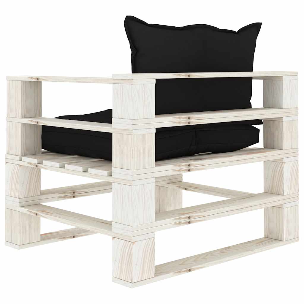 Tuinbank Met E Kussens Pallet Hout