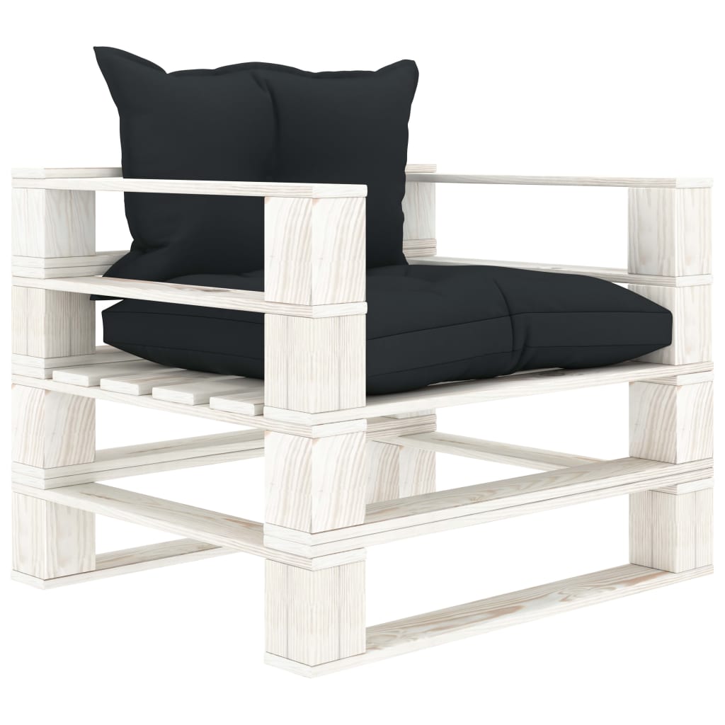 Tuinbank Met E Kussens Pallet Hout