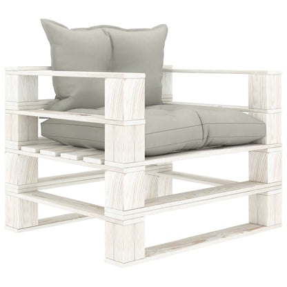 Tuinbank Met E Kussens Pallet Hout