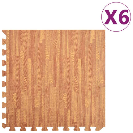Vloermatten 6 St 2,16 ㎡ Eva-Schuim