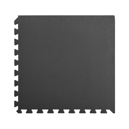 Vloermatten 12 st 4,32 ㎡ EVA-schuim zwart