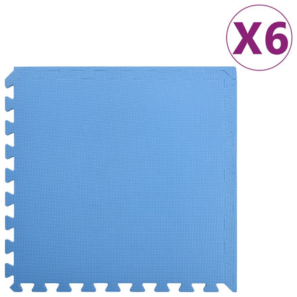 Vloermatten 6 St 2,16 ㎡ Eva-Schuim
