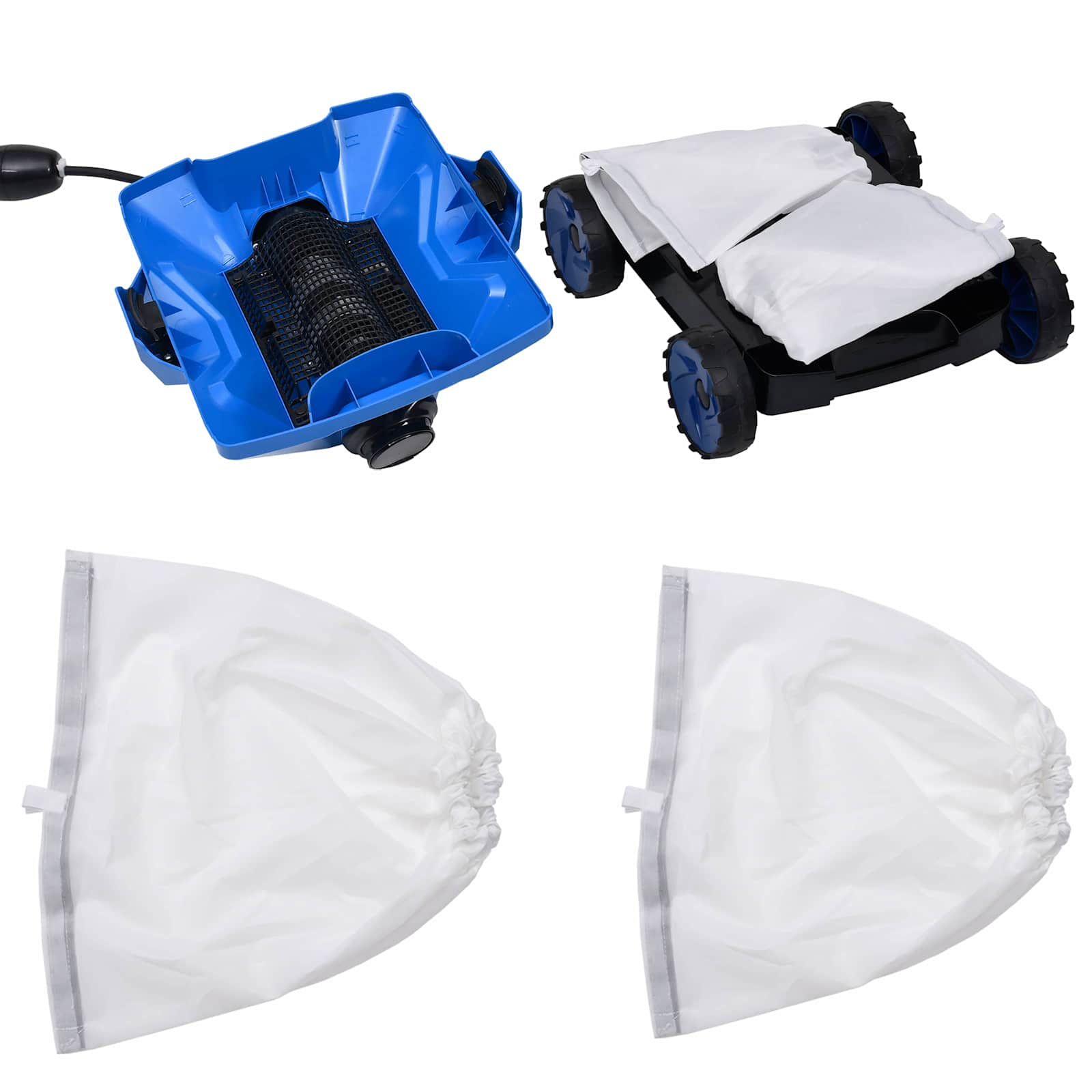 Pool Sweeps Blauw 48 X 46 X 31.5 Cm Kunststof