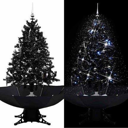 Kerstboom Sneeuwend Met Paraplubasis 140 Cm