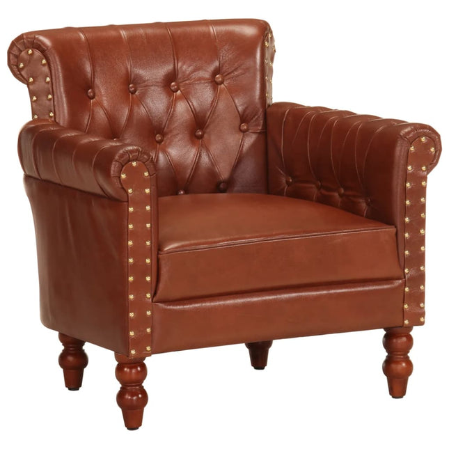 Fauteuil Echt Geitenleer