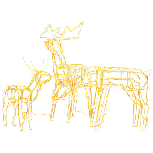 3-delige Kerstverlichting rendieren 229 LED's