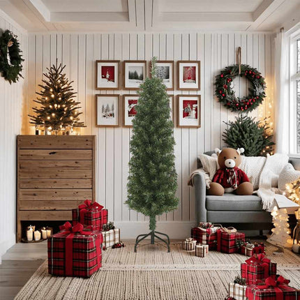 Kunstkerstboom Met Standaard Smal Pvc