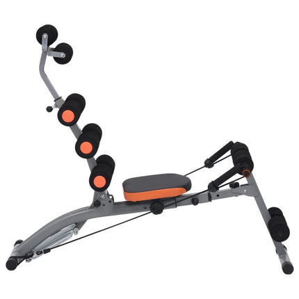 Buikspiertrainer L-Vormig Met Elastische Koorden Terracotta