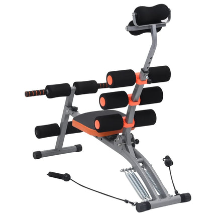 Buikspiertrainer L-Vormig Met Elastische Koorden Terracotta