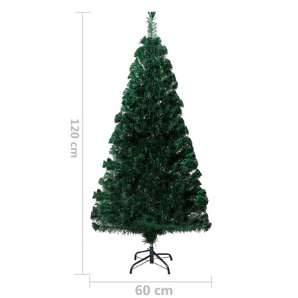 Kunstkerstboom Met Standaard 120 Cm Glasvezel Groen