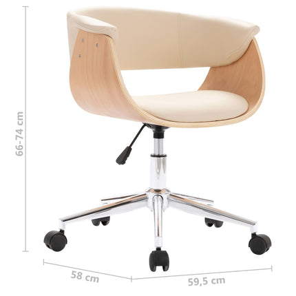 Eetkamerstoelen Draaibaar Kunstleer Kleurig