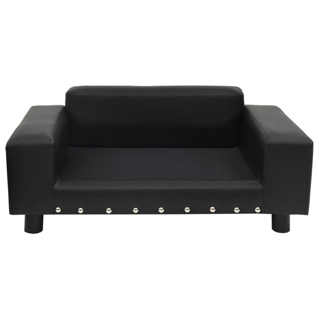 Hondenbank 81X43X31 Cm Pluche En Kunstleer