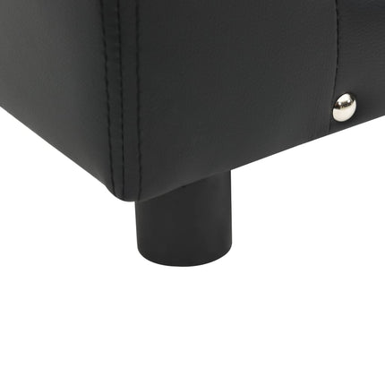 Hondenbank 81X43X31 Cm Pluche En Kunstleer