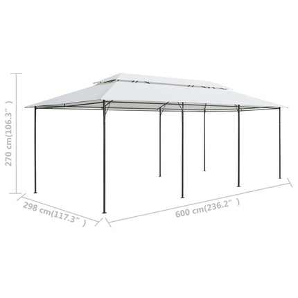 Prieel 180G/M² 600X298X270 Cm Wit Blauw