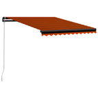350 x 250 cm / Oranje en bruin