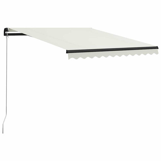 Luifel Handmatig Uittrekbaar Met Led Crème