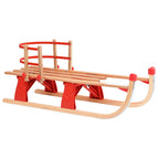 Rood / met rugleuning