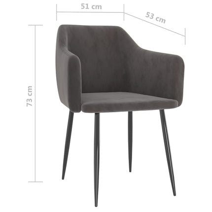Eetkamerstoelen Fluweel