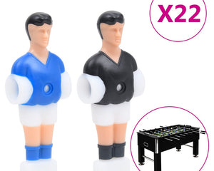 Tafelvoetbalspelers Voor 12,7 Mm Staaf 22 St