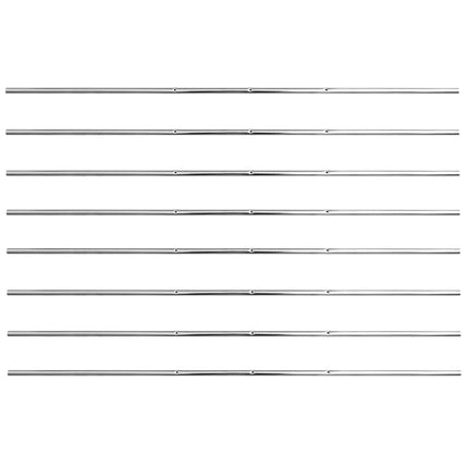 Staven Voor Voetbaltafel 8 St 15,9 Mm Bruin