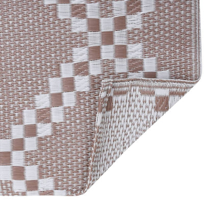 Buitenkleed ARAKIL 80x150 cm PP bruin