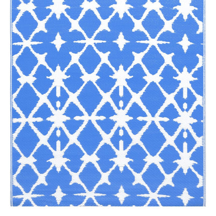 Buitenkleed Arakil Pp Blauw En Wit