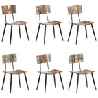 6 / massief gerecycled hout
