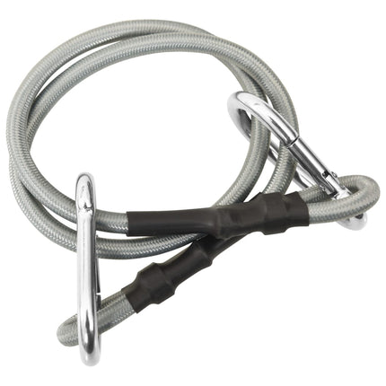 Touwen Met Karabijnhaak 4 St Rubber