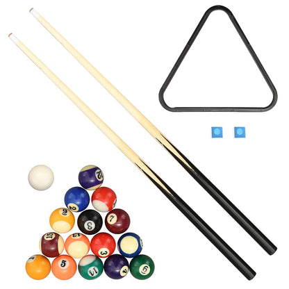 Minipooltafel 3 Feet 92x52x19 cm zwart en groen