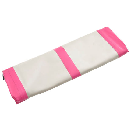 Gymnastiekmat Met Pomp Opblaasbaar Pvc Roze