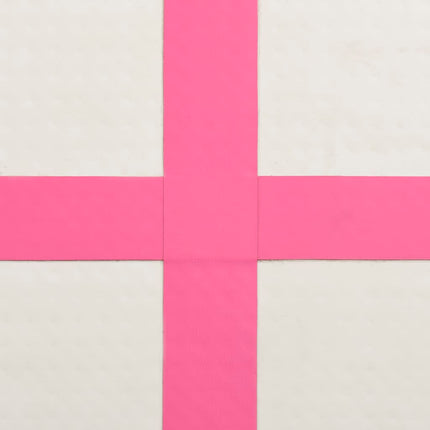Gymnastiekmat Met Pomp Opblaasbaar Pvc Roze