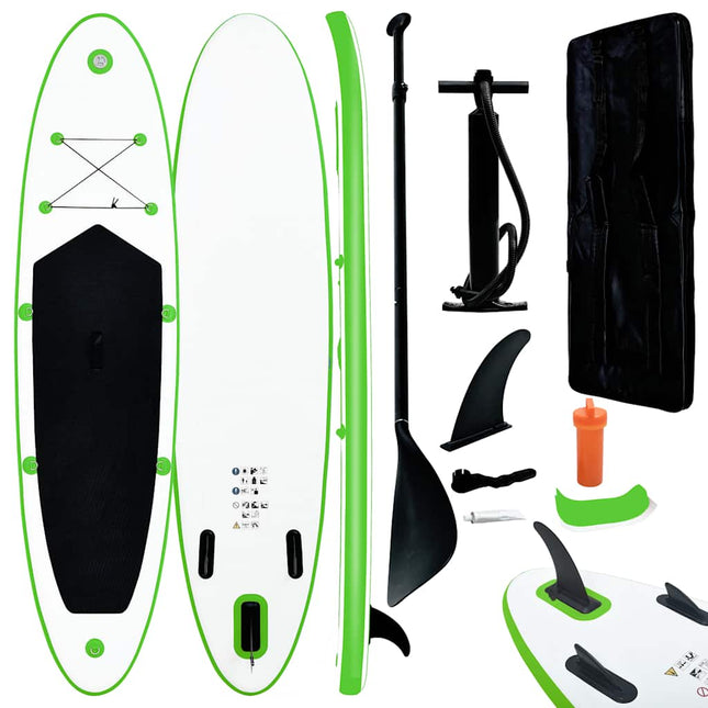 Stand-Up Paddleboard Opblaasbaar En Wit