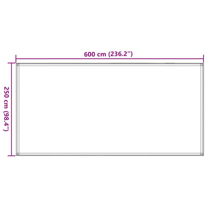 Tenttapijt 250x600 cm taupe