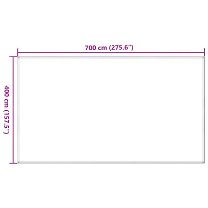 Tenttapijt Hdpe Zwart