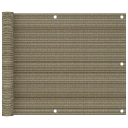 Balkonscherm Hdpe Taupe