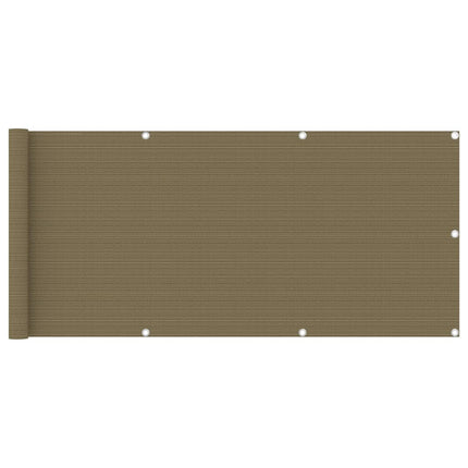 Balkonscherm Hdpe Taupe