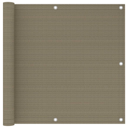 Balkonscherm Hdpe Taupe
