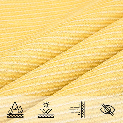 Zonnezeil 160 G/M² 2,5X2,5X3,5 M Hdpe Beige