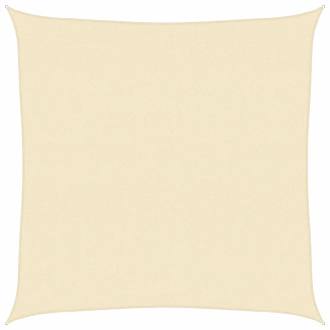 Zonnezeil 160 G/M² 4,5X4,5 M Hdpe Kleurig Crème