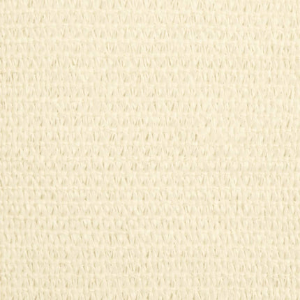 Zonnezeil 160 G/M² 4,5X4,5 M Hdpe Kleurig Crème