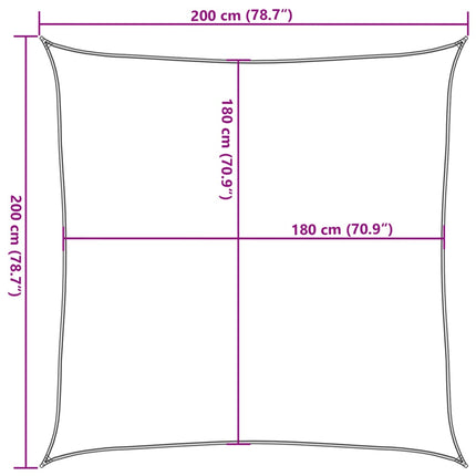 Zonnezeil 160 G/M² Hdpe Lichtgroen
