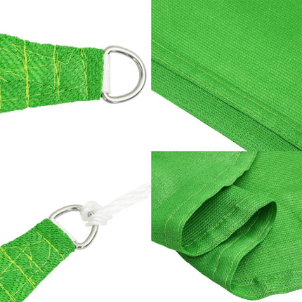 Zonnezeil 160 G/M² 4X4 M Hdpe Lichtgroen Lichtgroen
