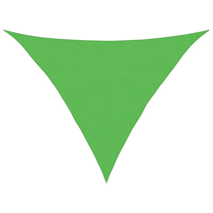 Zonnezeil 160 G/M² 2,5X2,5X3,5 M Hdpe Lichtgroen