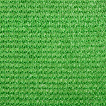 Zonnezeil 160 G/M² 2,5X2,5X3,5 M Hdpe Lichtgroen